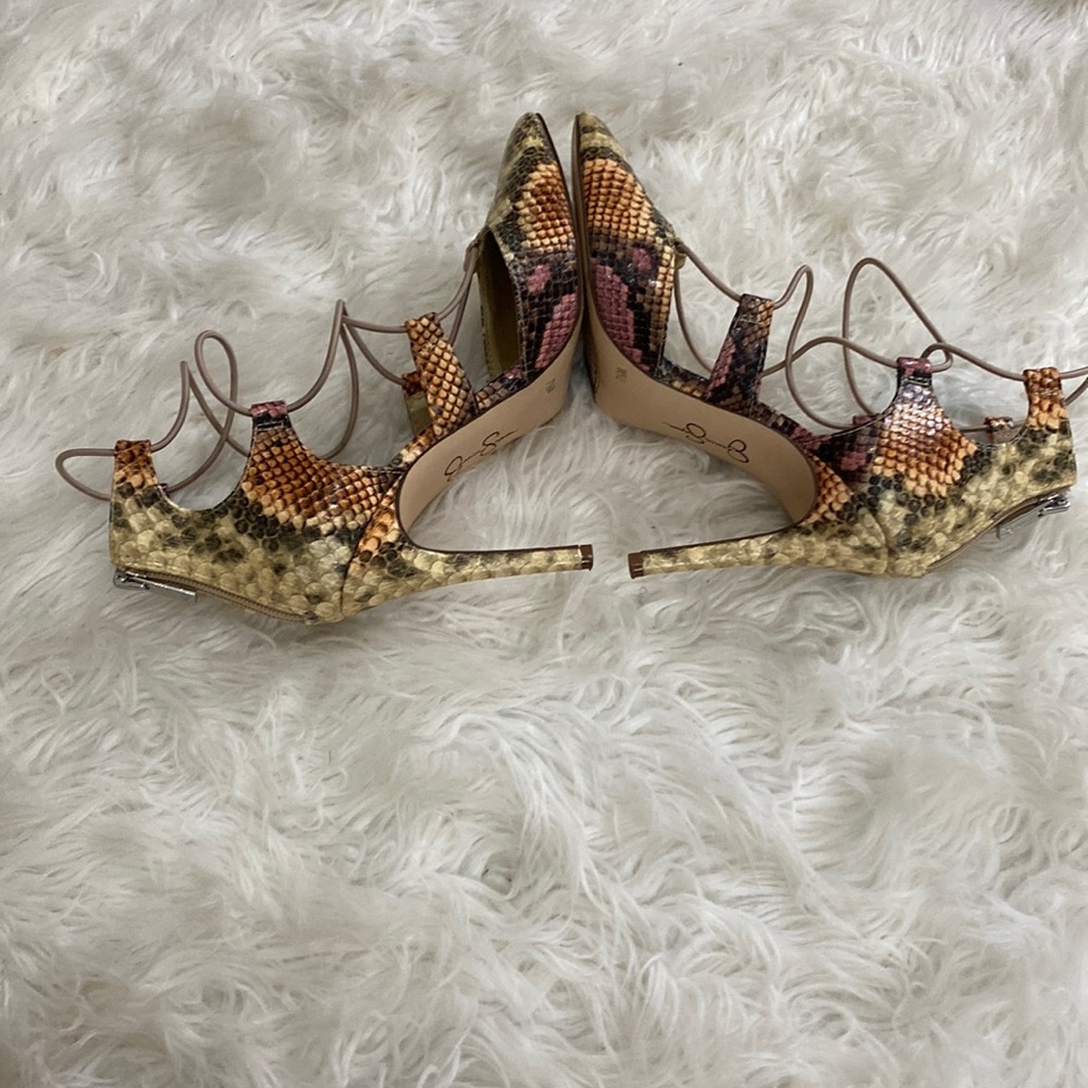 Jessica Simpson high heels